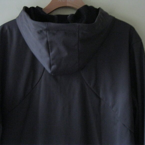 Mondetta Men's Outdoor Project Full Zip Adjustable Hooded Active Jacket, grey XL - Picture 8 of 14